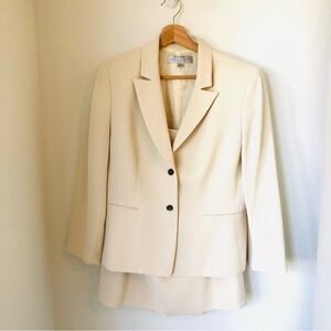 Tahari Cream Skirt Set